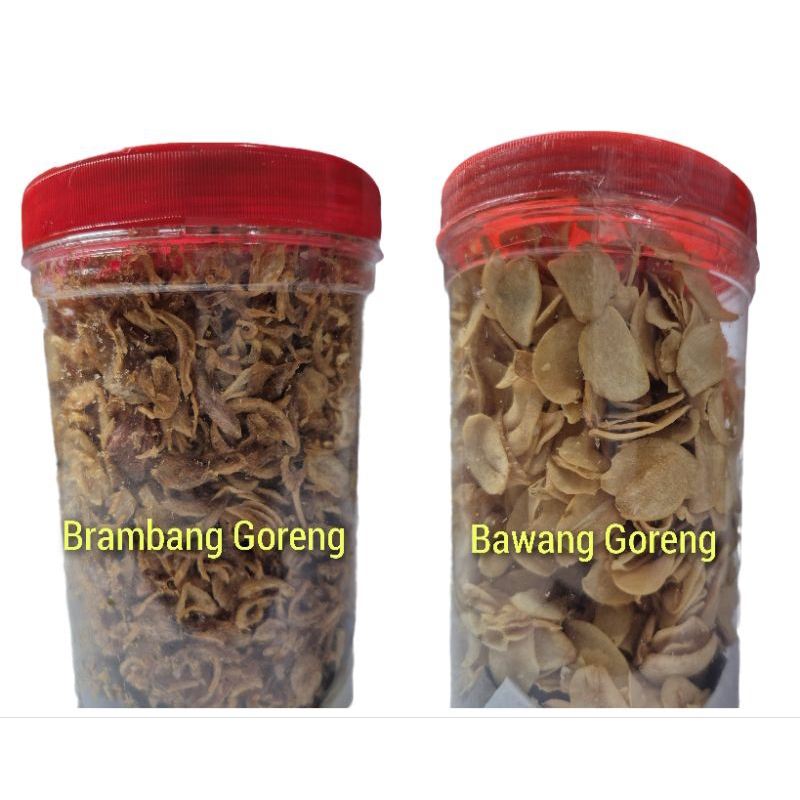 

Brambang dan Bawang goreng 250gr
