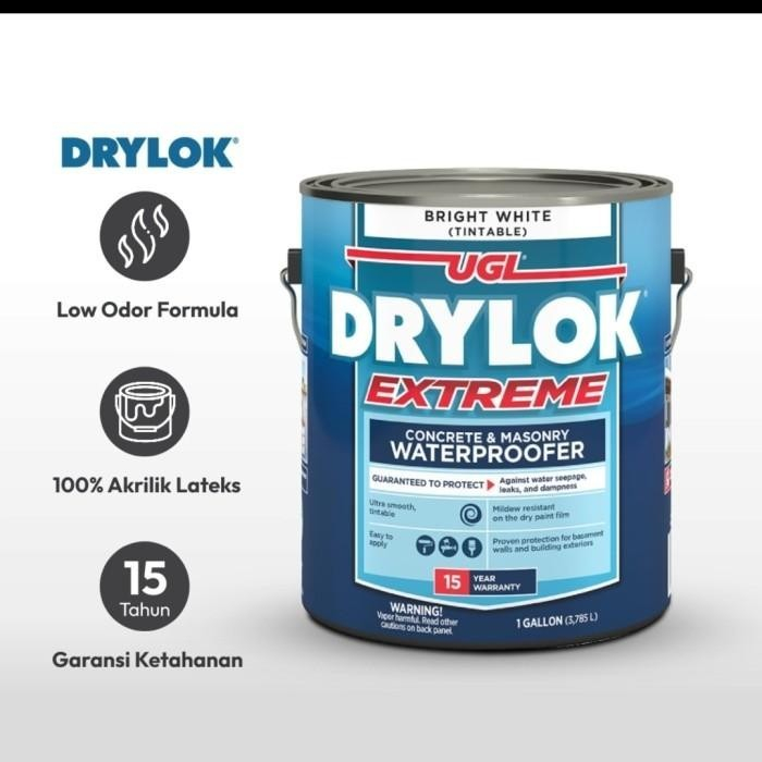 DRYLOK EXTREME waterproofer cat pelapis anti bocor 946 Ml -Putih