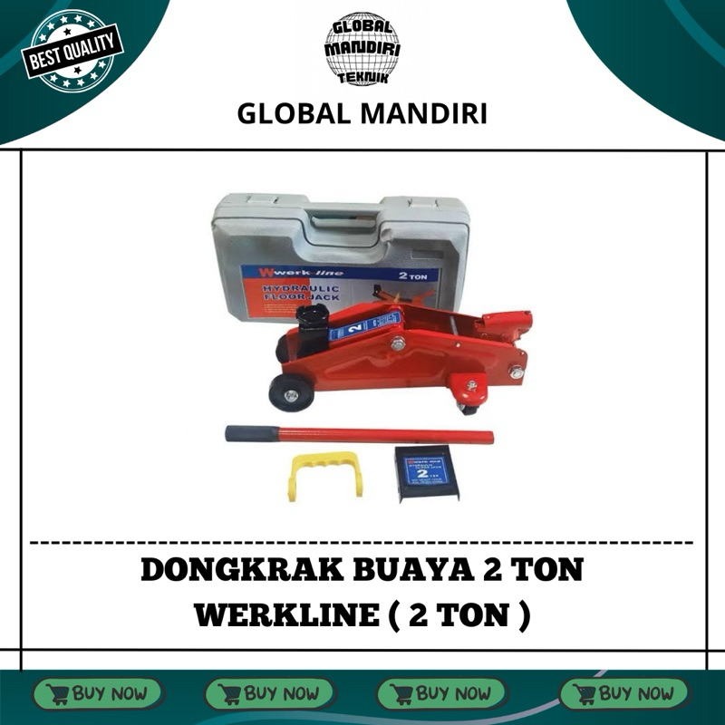 DONGKRAK BUAYA WERKLINE ( 2 TON ) MURAH KUAT BERKUALITAS