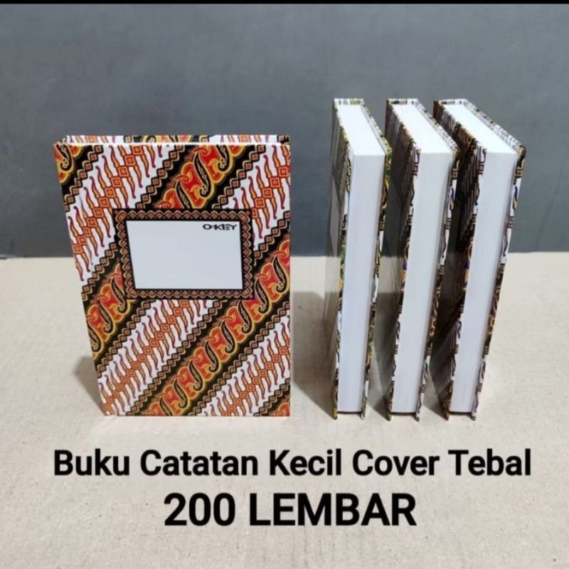 

1 Pcs Buku Oktavo 200 Lembar / Buku Kecil