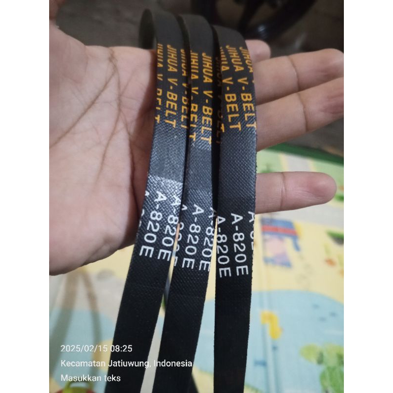 vanbelt v-belt mesin cuci A-820E