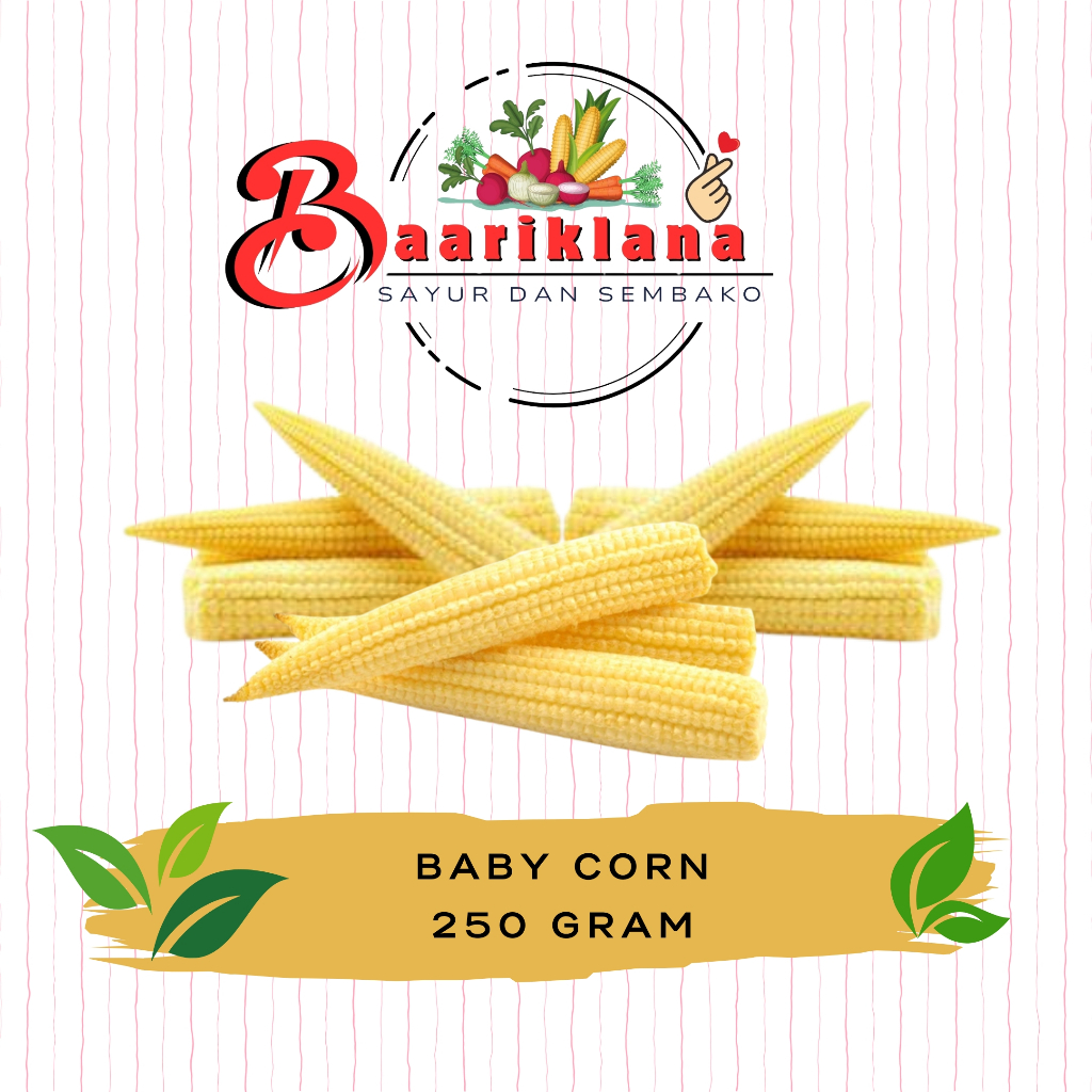 

BABY CORN 250 GRAM - TOKO BAARIKLANA