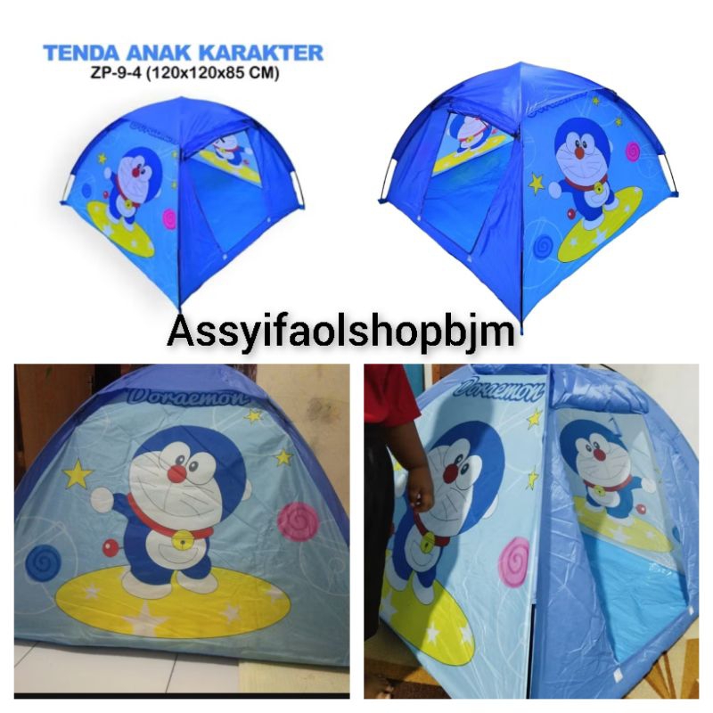 Tenda Anak Karakter Kartun Kemah Camping Anak