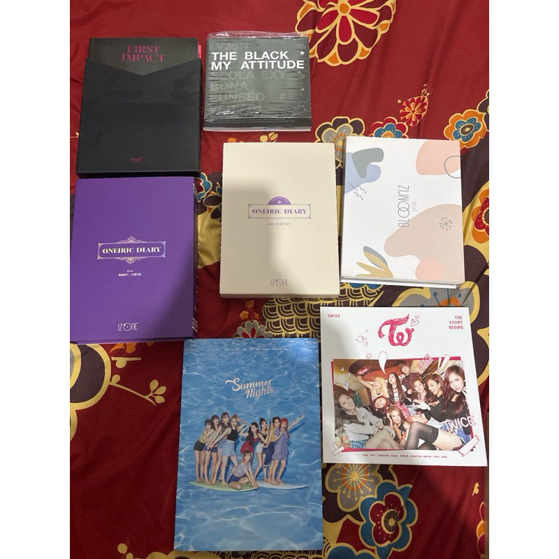 ALBUM ONLY TWICE,IZONE,KEPLER,WJSN