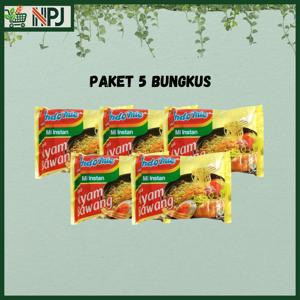 

Paket Indomie Ayam Bawang – Mi Instan Kuah Gurih – Isi 5pcs / 20pcs