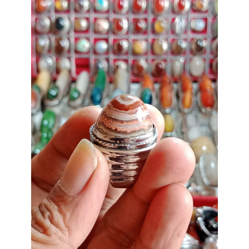 batu cincin akik Sulaiman puser bumi