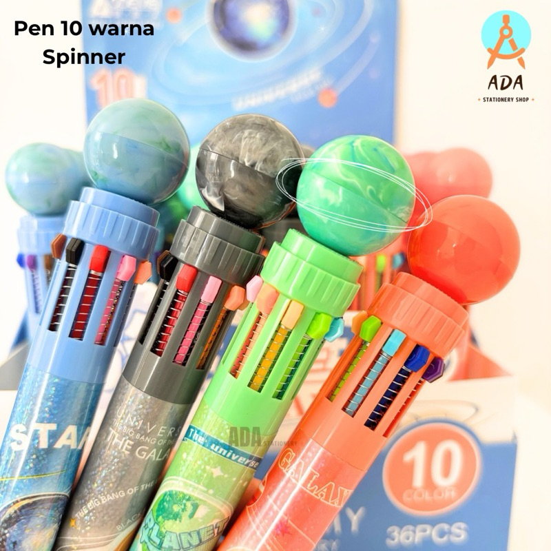 

PULPEN 10 warna UNIVERSE//ADM-1533/aodemei/Pen lucu/pen warna