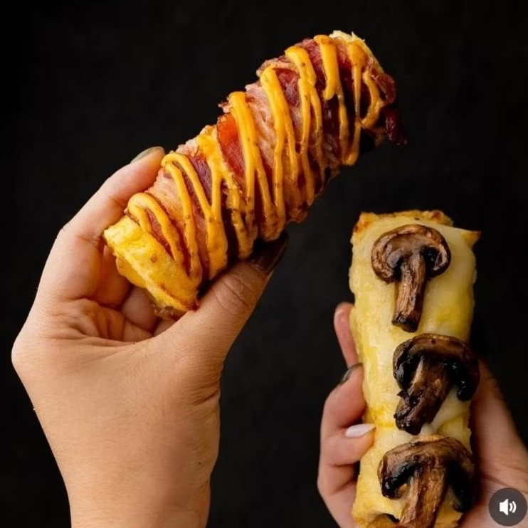 

Rolls Ups Truffle Mushroom / Rolls Ups Bacon