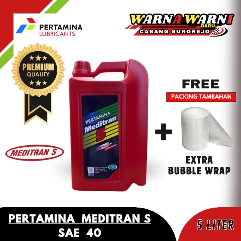 OLI PERTAMINA MEDITRAN S SAE 40(5 LITER)