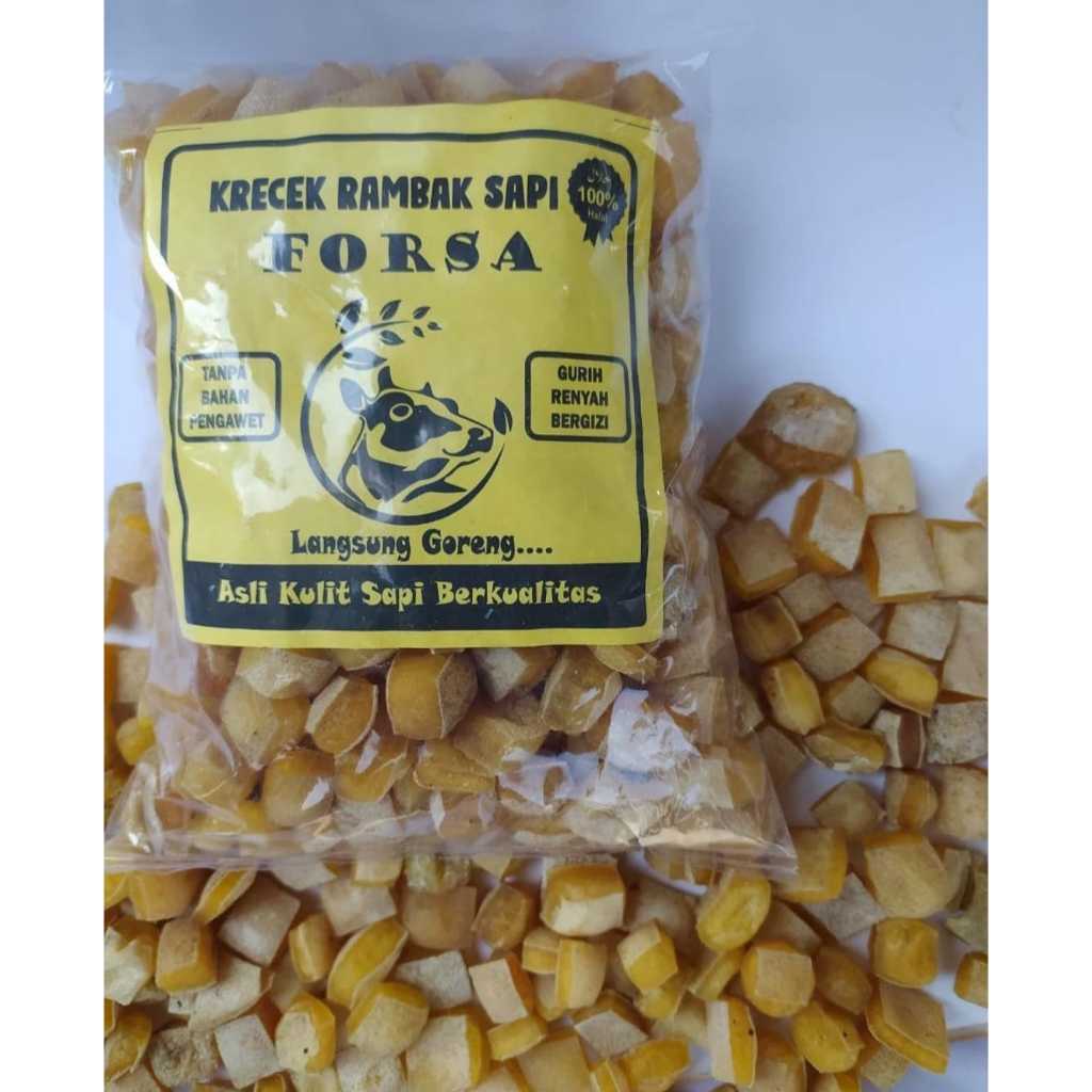 

Produsen Krecek Rambak Kulit Sapi Kiloan / Krupuk Kulit Mentah / Kerupuk Kulit Sapi Asli