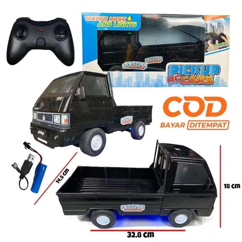 RC Mobil Remot Pick Up L300 Musik Telolet Murah SNi
