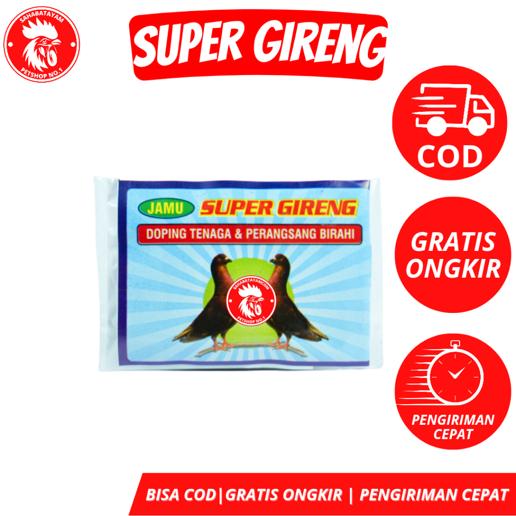 Super Gireng Obat Merpati Giring Burung Dara