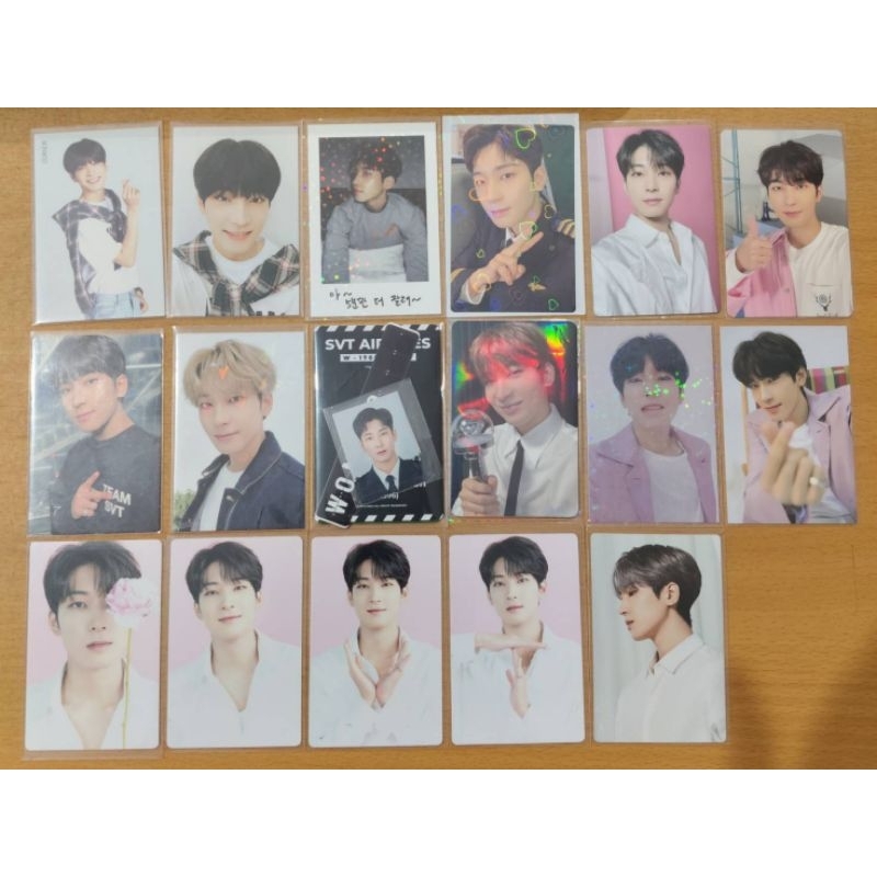 Photocard Official Seventeen Wonwoo