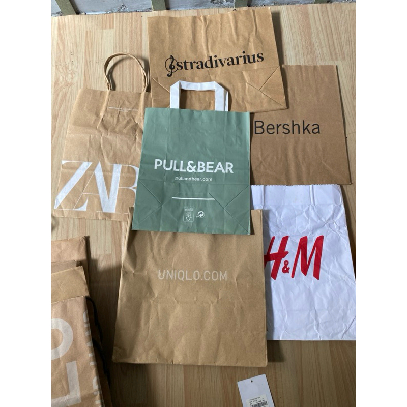 

jual paperbag bekas belanja original store