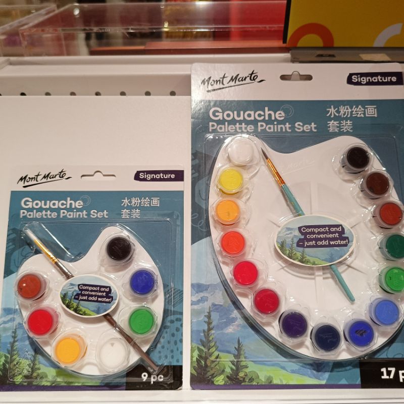 

Mount Marte Paint Set (9 Warna & 17 Warna)