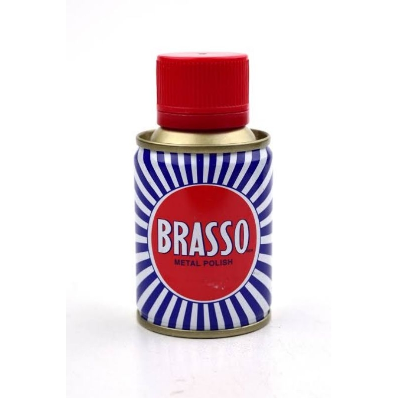 Brasso Metal Polish 100ml / BRASSO pengkilat metal Besi Logam