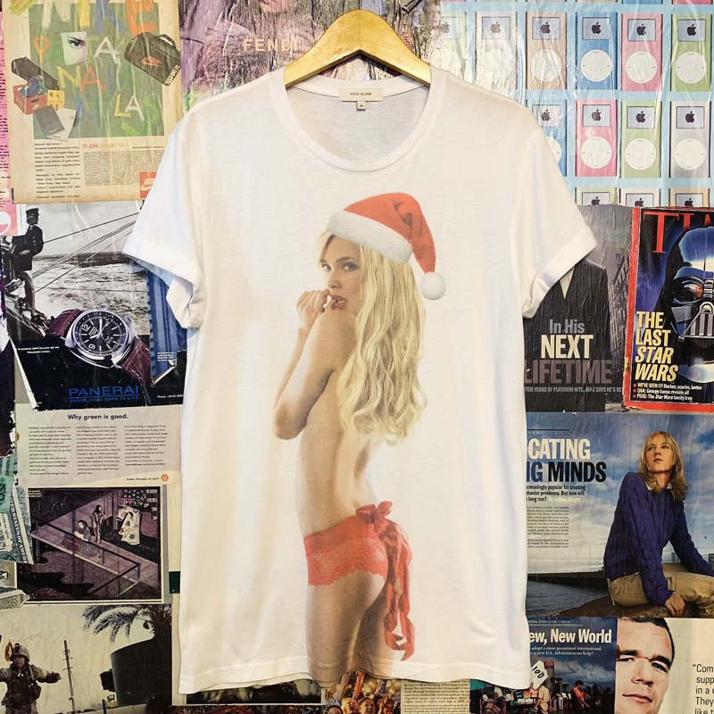 Kaos Art Porn White Vintage