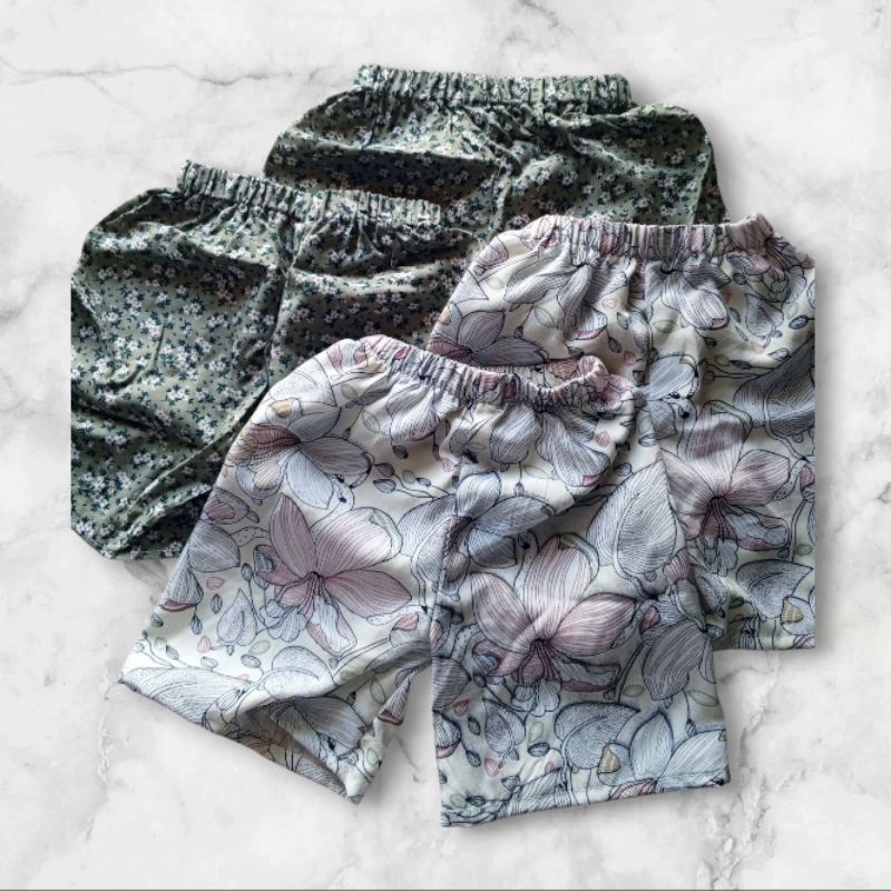 Celana pendek anak bahan rayon