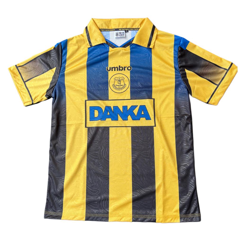 Metafora Jersey Vintage Everton Retro dan Casual Unisex
