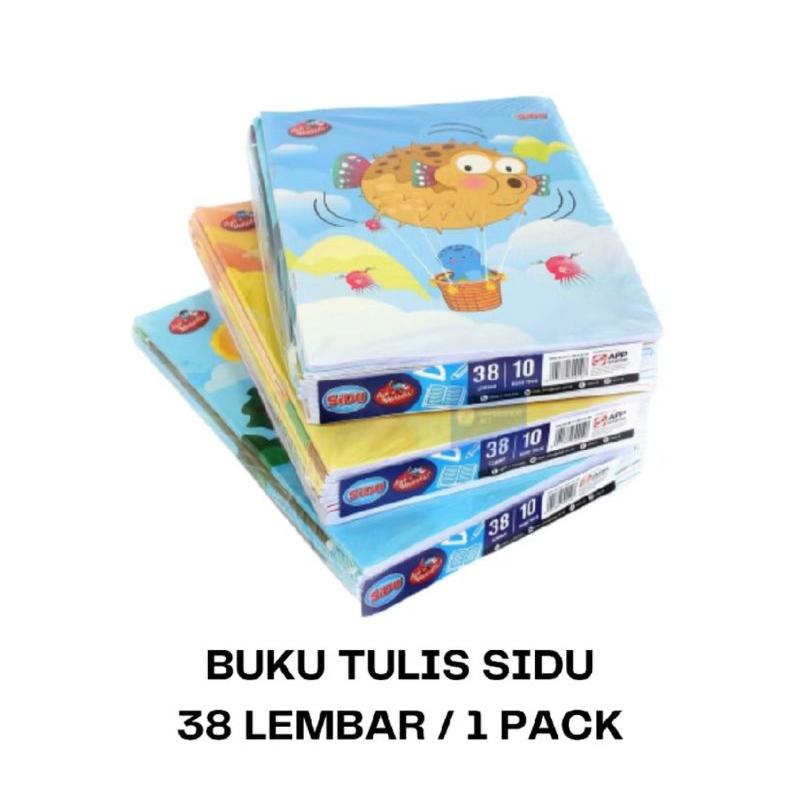 

BUKU TULIS SINAR DUNIA SIDU ISI 10 BUKU PER BUKU ISI 38 LEMBAR