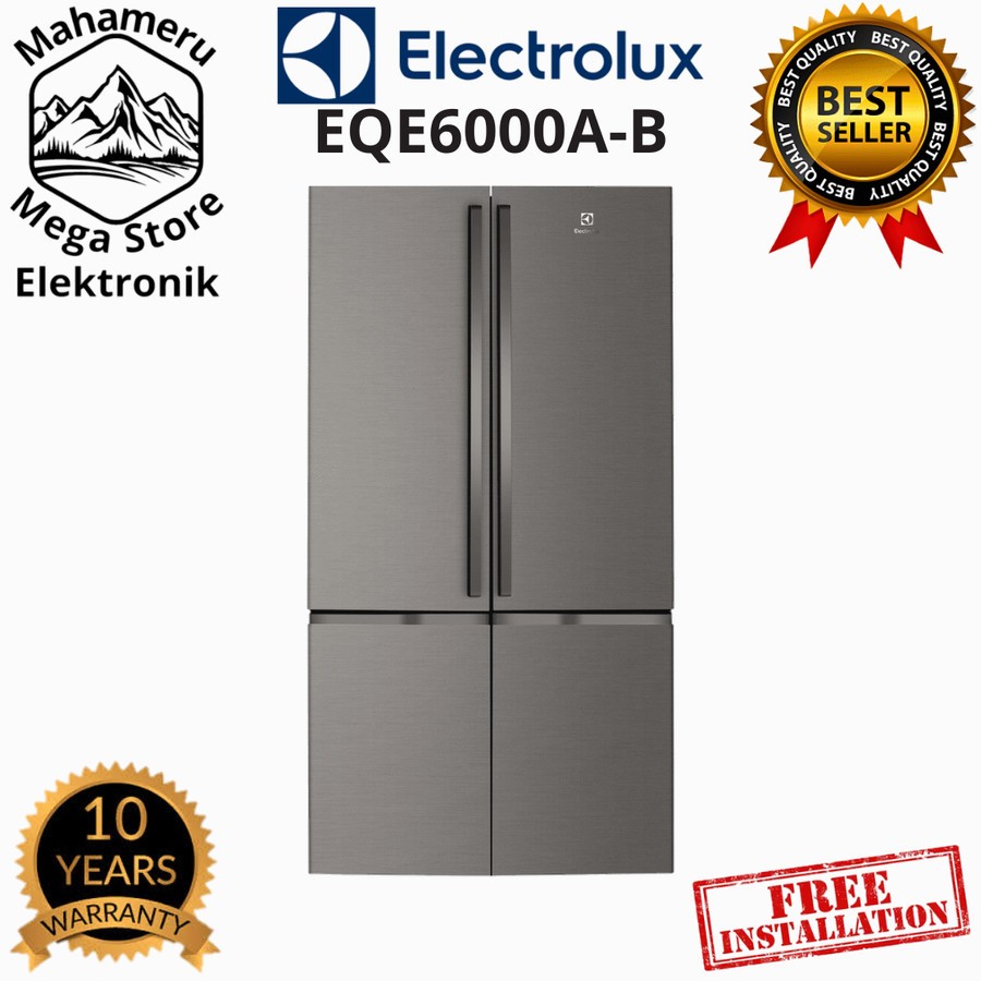 Kulkas Electrolux EQE6000A-B 541L Kulkas Multidoor