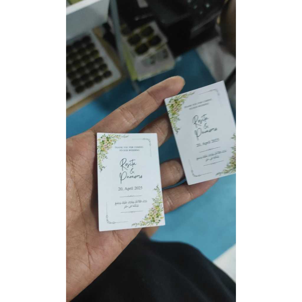 

Custom Kartu Souvenir Khusus Kaka Nova