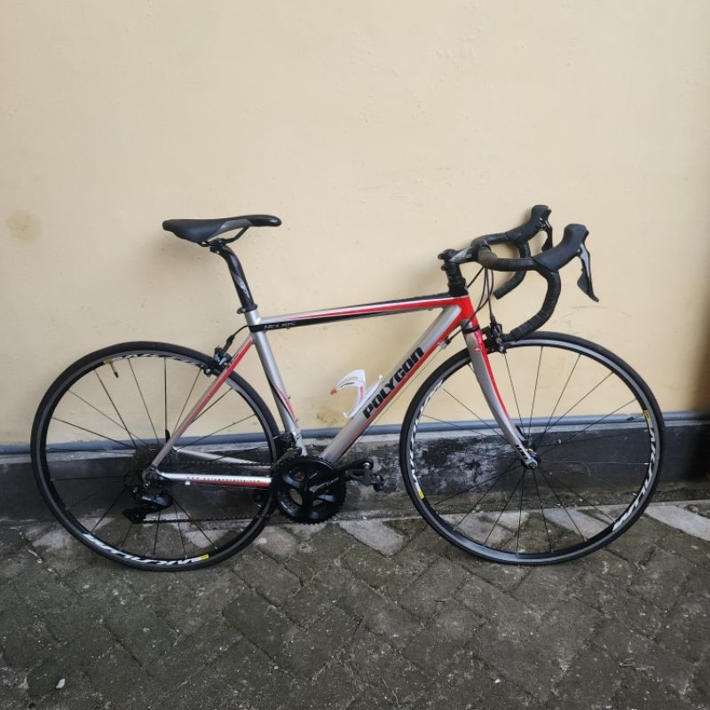 SECOND Roadbike POLYGON HELIOS 100 Upgrade SHIMANO 105 11 speed Balap Bekas