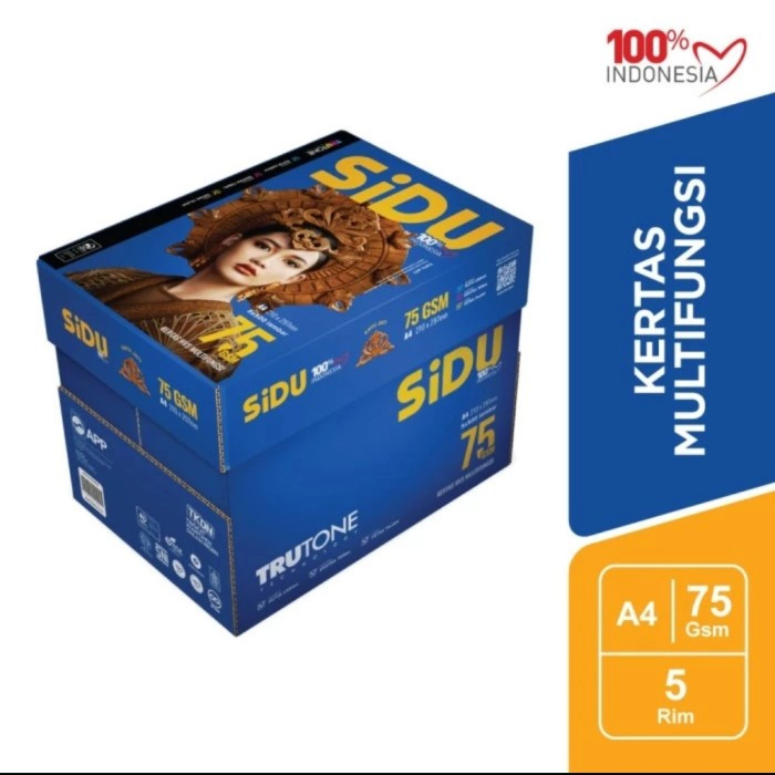 

kertas HVS A4 70GRM\75GRM SIDU