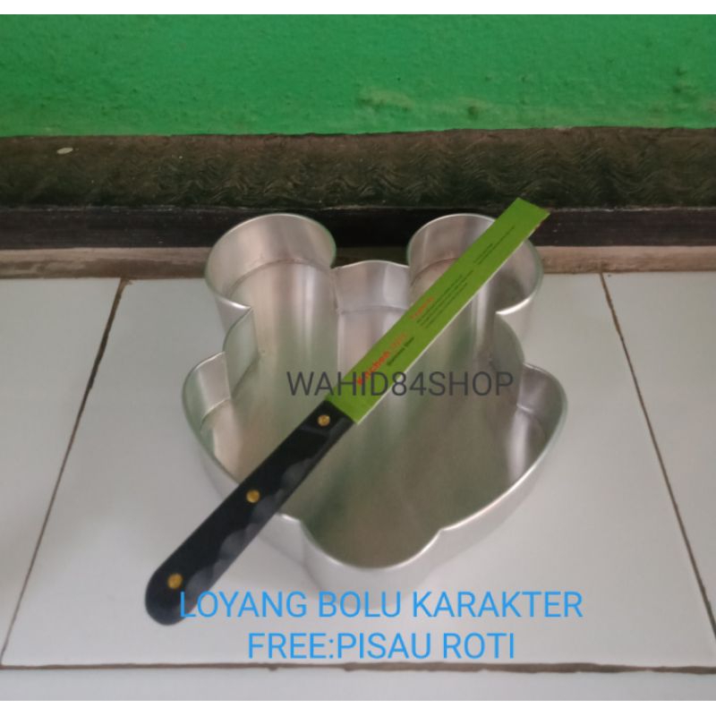 LOYANG BOLU KARAKTER FREE:PISAU/LOYANG BOLU/LOYANG KUE BOLU/LOYANG KUE/LOYANG.