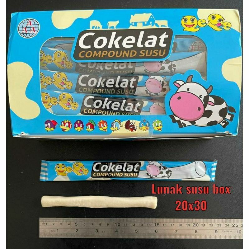 

permen cokelat compound isi 30