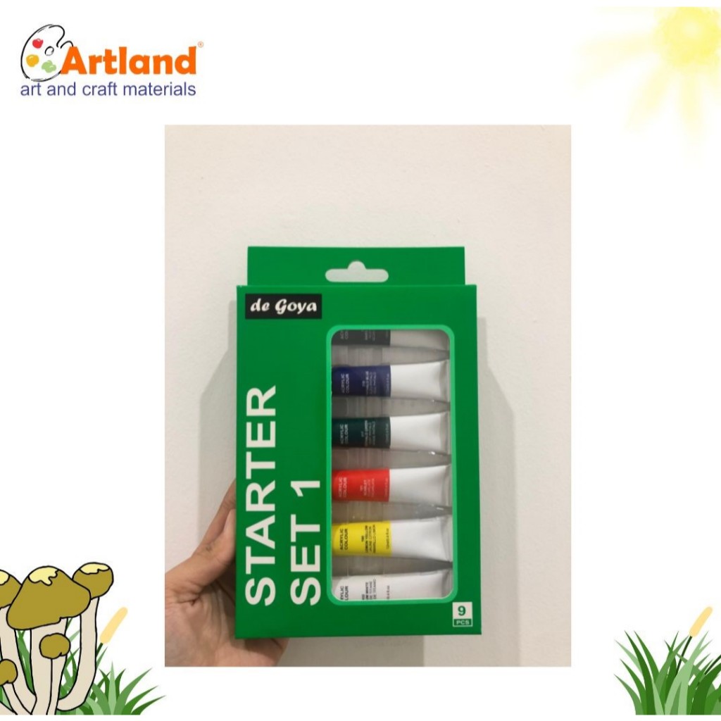 

De Goya Acrylic Starter Set 1 – Paket Cat Akrilik Dasar untuk Pemula