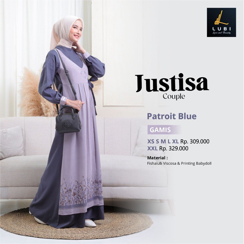JUSTISA PATROIT BLUE BY LUBI