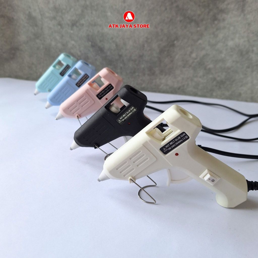 Zumoo Alat Lem Tembak Kecil / Glue Gun Macaron Imut