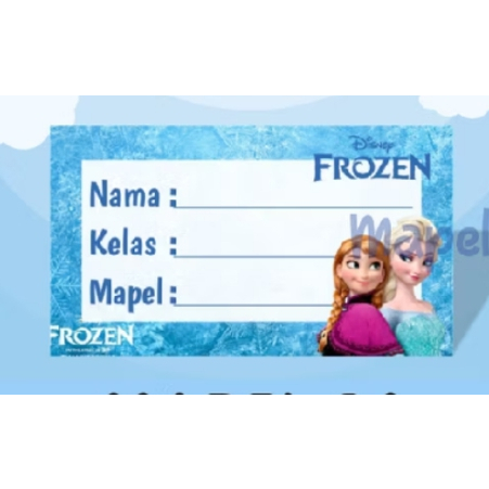 

glogabshoop-Stiker buku mata pelajaran 1 bungkus isi 12 lembar