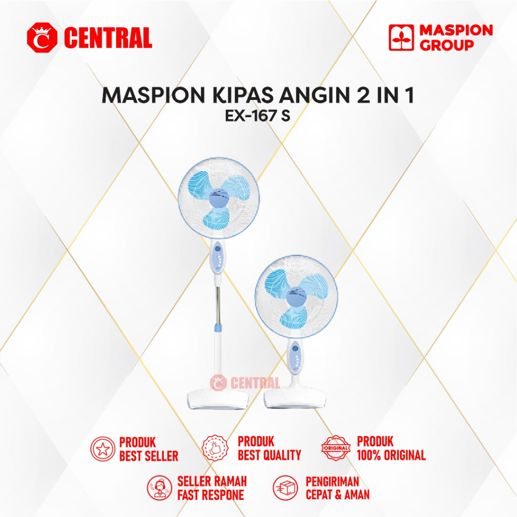 KIPAS ANGIN MASPION EX167S / EX 167 S / EX-167S