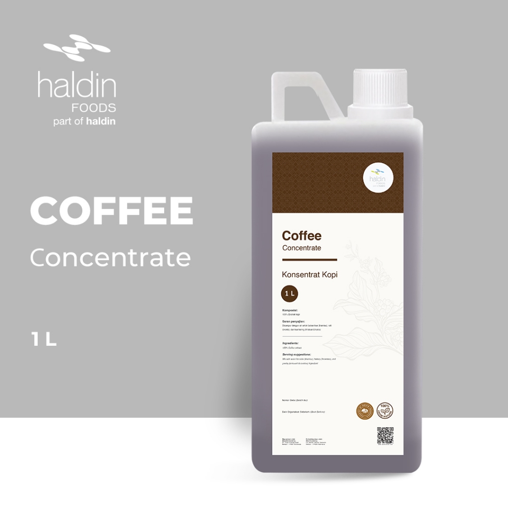

haldinfoods Coffee Concentrate - 1 Liter