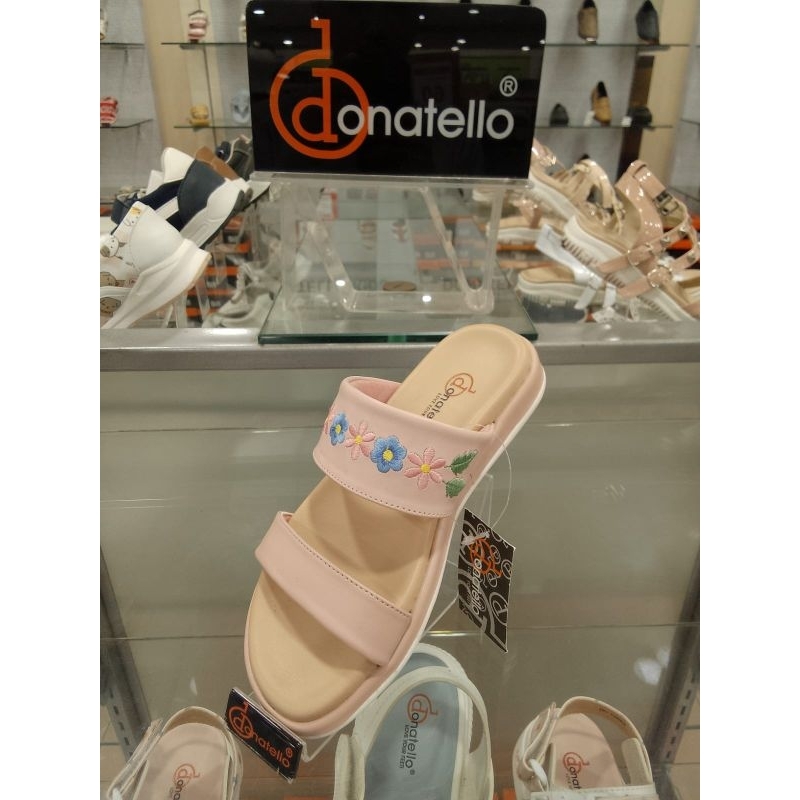 Sandal sepatu anak wanita donatello pink