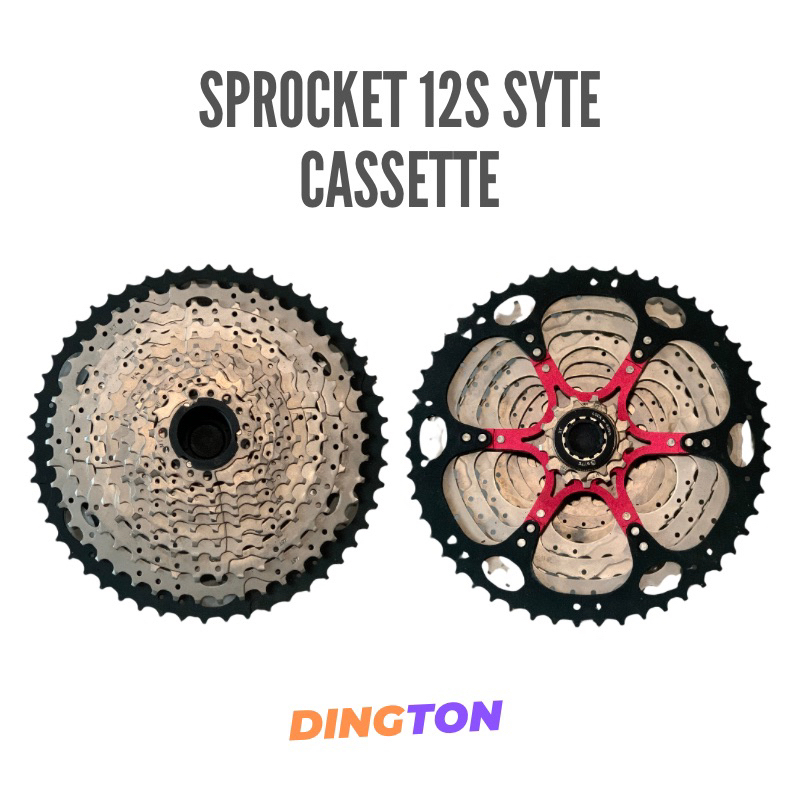 Sprocket cassete 12 Speed 11-52T M821