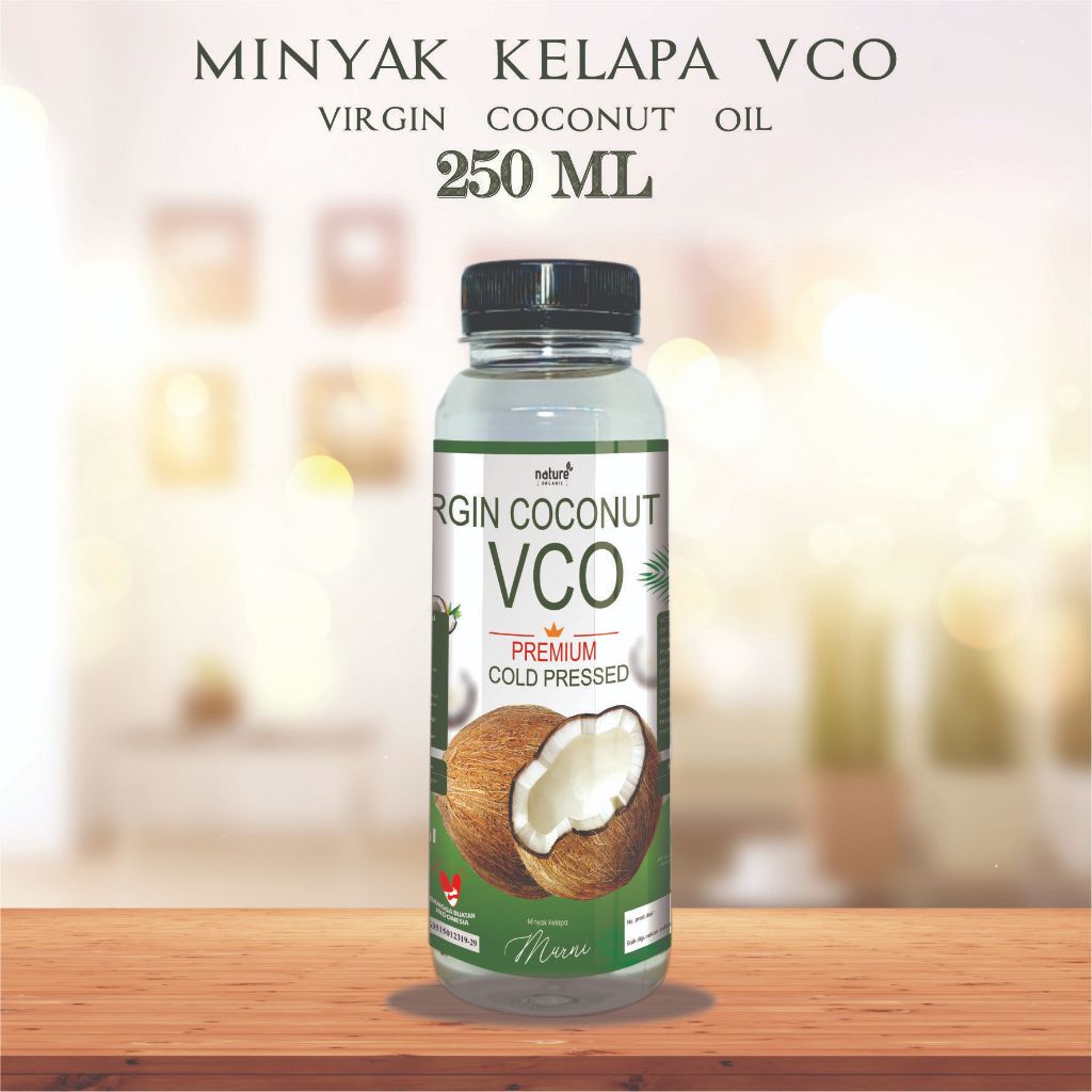 

NATURE ORGANIC VCO VIRGIN COCONUT OIL 250 ML | MINYAK KELAPA MURNI ORIGINAL