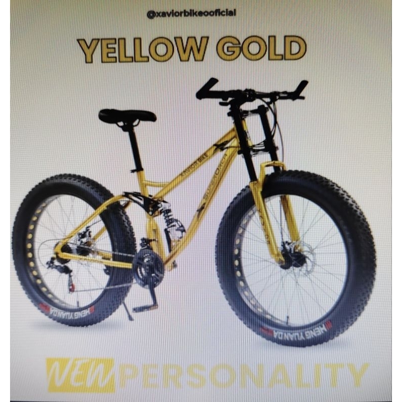 Sepeda Gunung MTB Ban Lebar Xavior Super Jaguar - Dijamin Original dan Murah untuk Jabodetabek