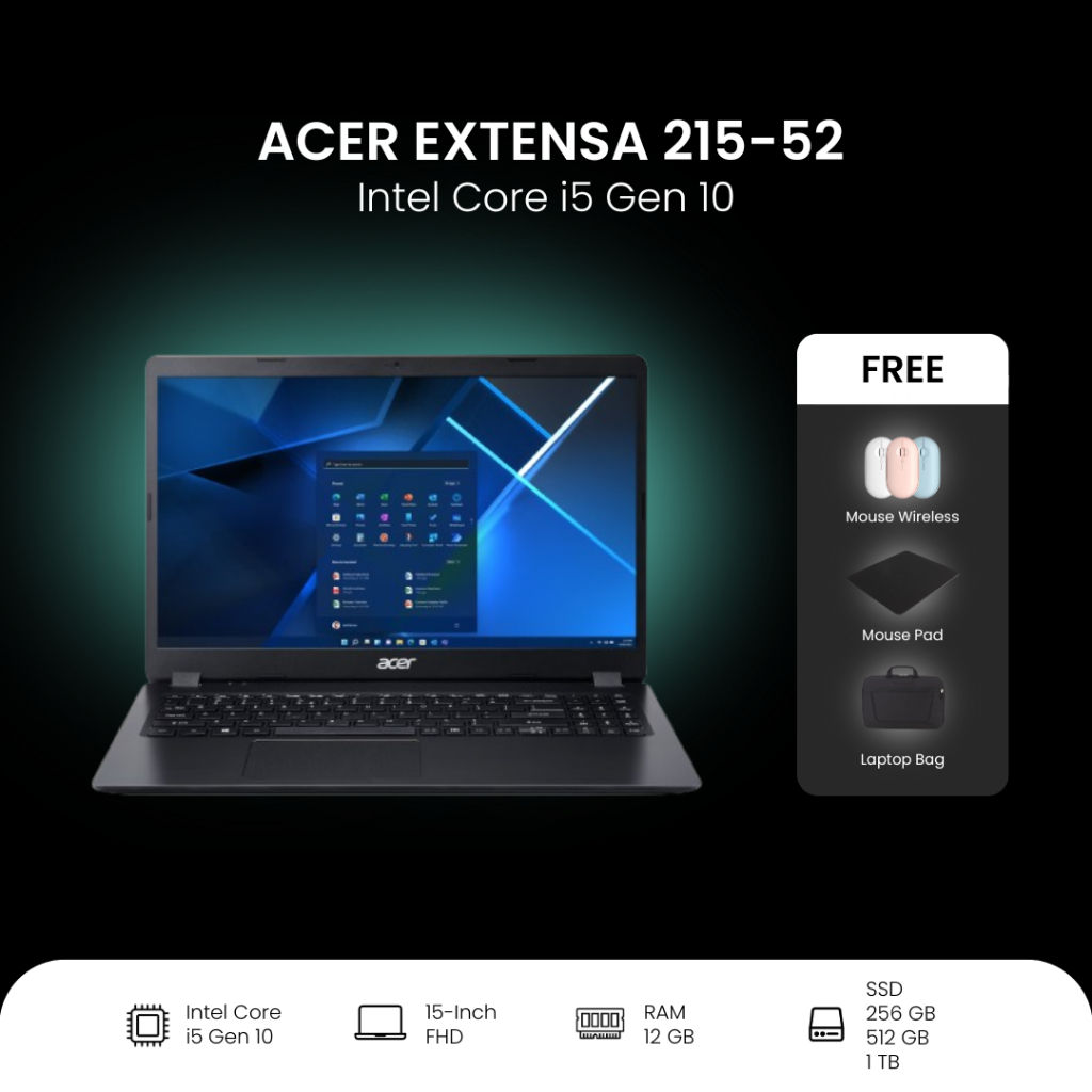 Acer Extensa 215-52 Core i5 Gen 10