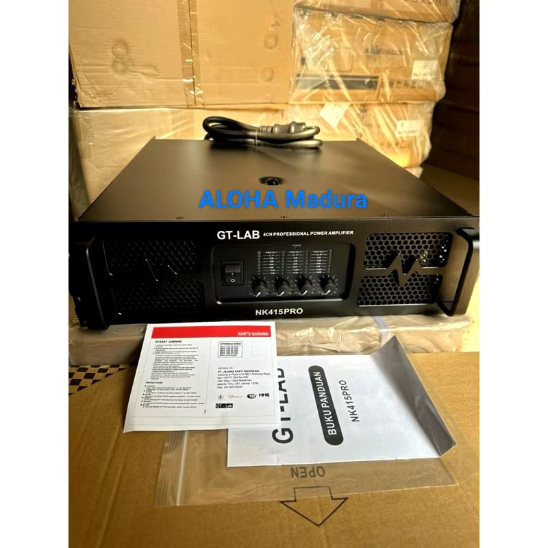 Power GT Lab NK41500 Pro 4 Channel Class H
