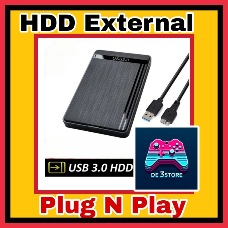 HDD Hardisk Eksternal 1TB Laptop