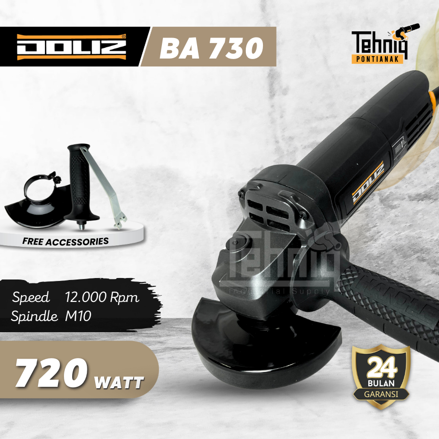 Mesin Gurinda DOLIZ Grinder BA730 Mesin Gerinda Tangan BA 730