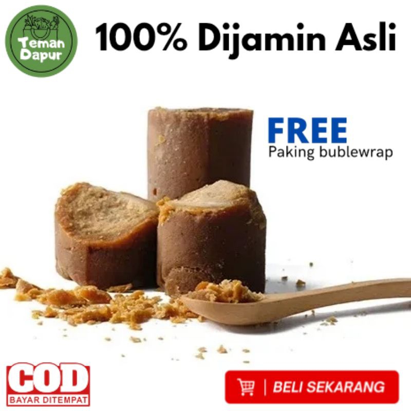 

GULA AREN ASLI 100% ISI 10 BIJI BERAT 400gr