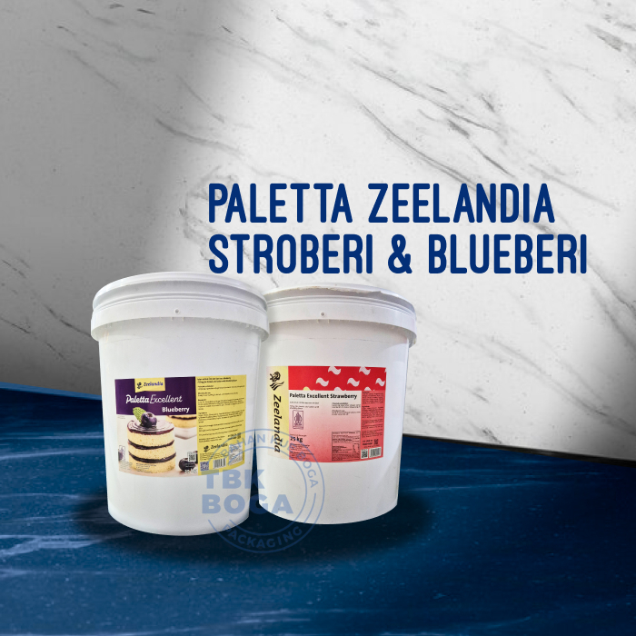 

( Repack ) Zeelandia Paletta ( Blueberry, Strawberry ) Selai Paleta Filling Blueberi Stroberi