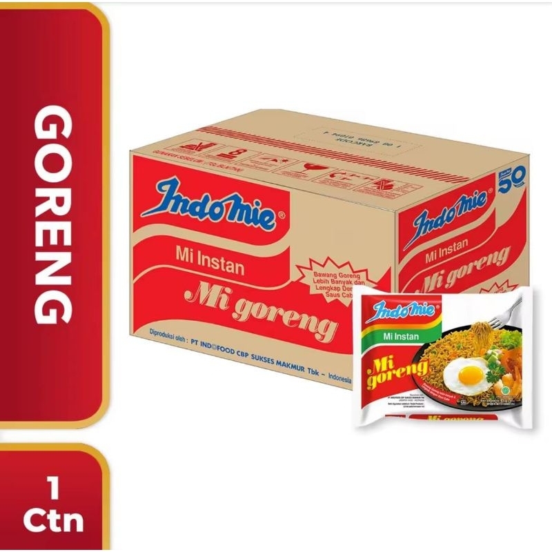 

Indomie goreng satu dus