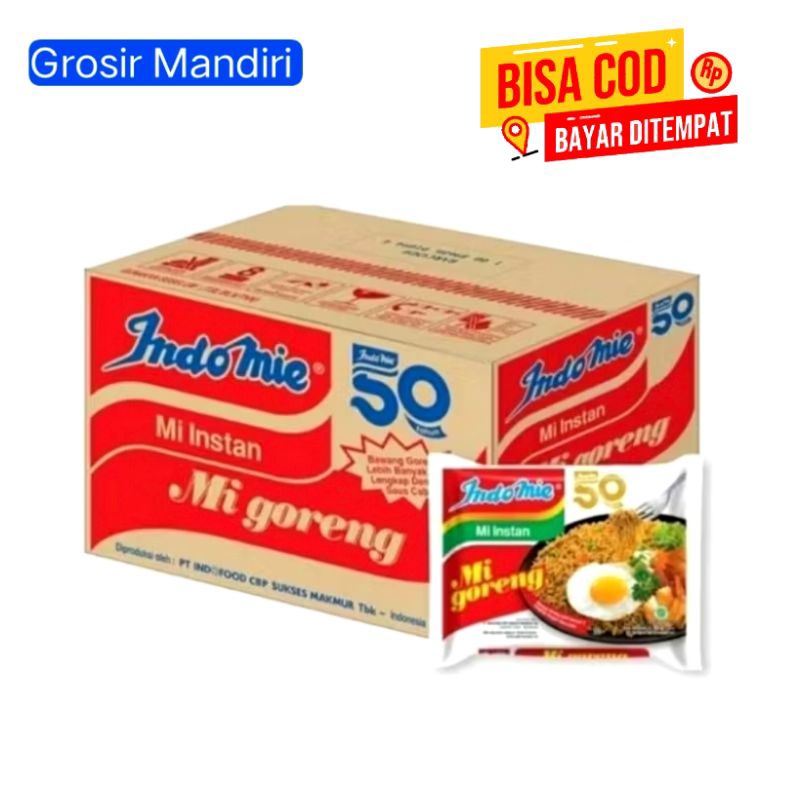 

Indomie Goreng / Kuah - (Mie Instan 1 Dus)