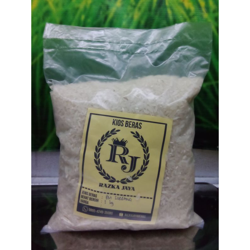 

Beras PM SOREANG kemasan 1kg