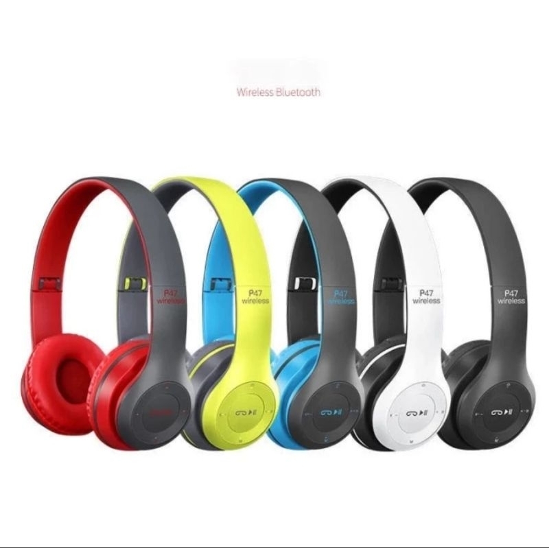 BIG PROMO Headphone Bluetooth P47 / Headset Bluetooth P47
